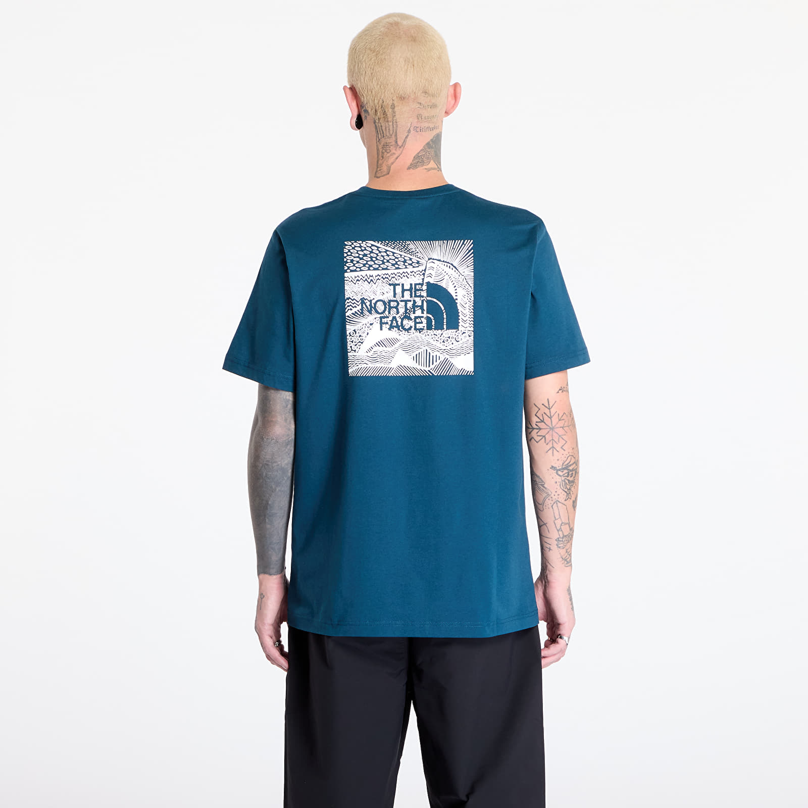 T-shirts The North Face S/S Box Nse Celebration Tee Midnight