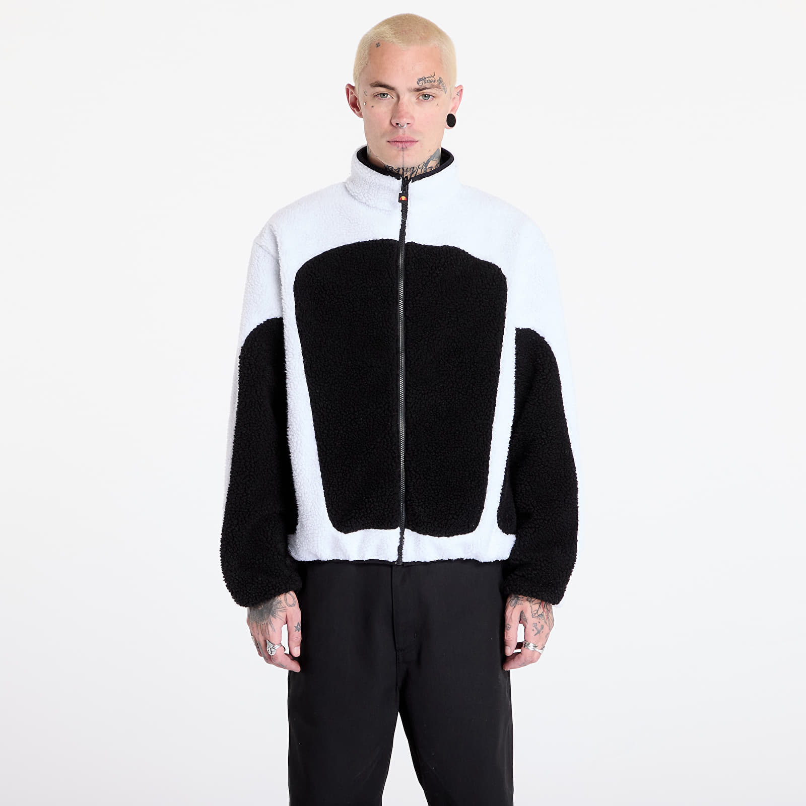 Herrenjacken Ellesse Pallatini Fz Jacket Black/ White