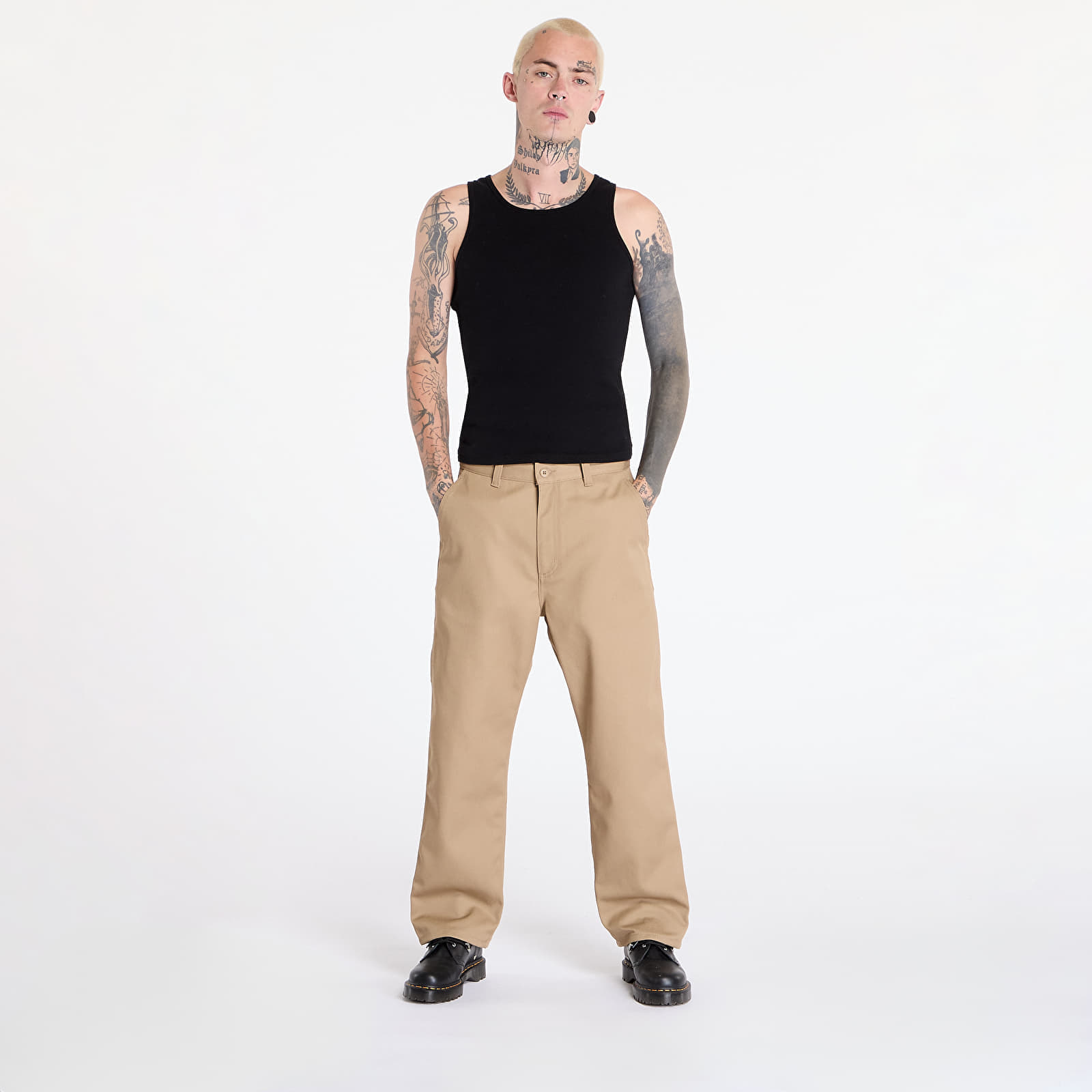 Παντελόνια Carhartt WIP Midland Single Knee Pant Leather Rigid XS
