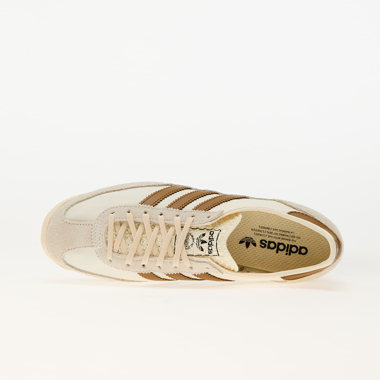 Încălțăminte și sneakerși pentru femei adidas SL 72 Og W Crew White/ Brown Starta/ Core Black