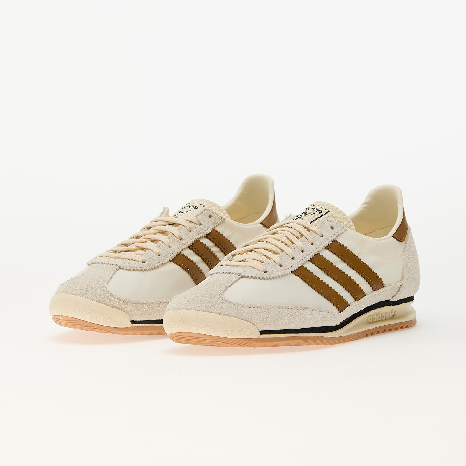 Încălțăminte și sneakerși pentru femei adidas SL 72 Og W Crew White/ Brown Starta/ Core Black