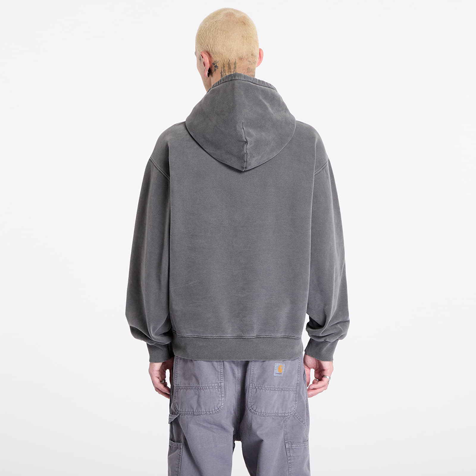 Kapuutsikud ja kampsunid Carhartt WIP Hooded Vista Sweat UNISEX Graphite Garment Dyed