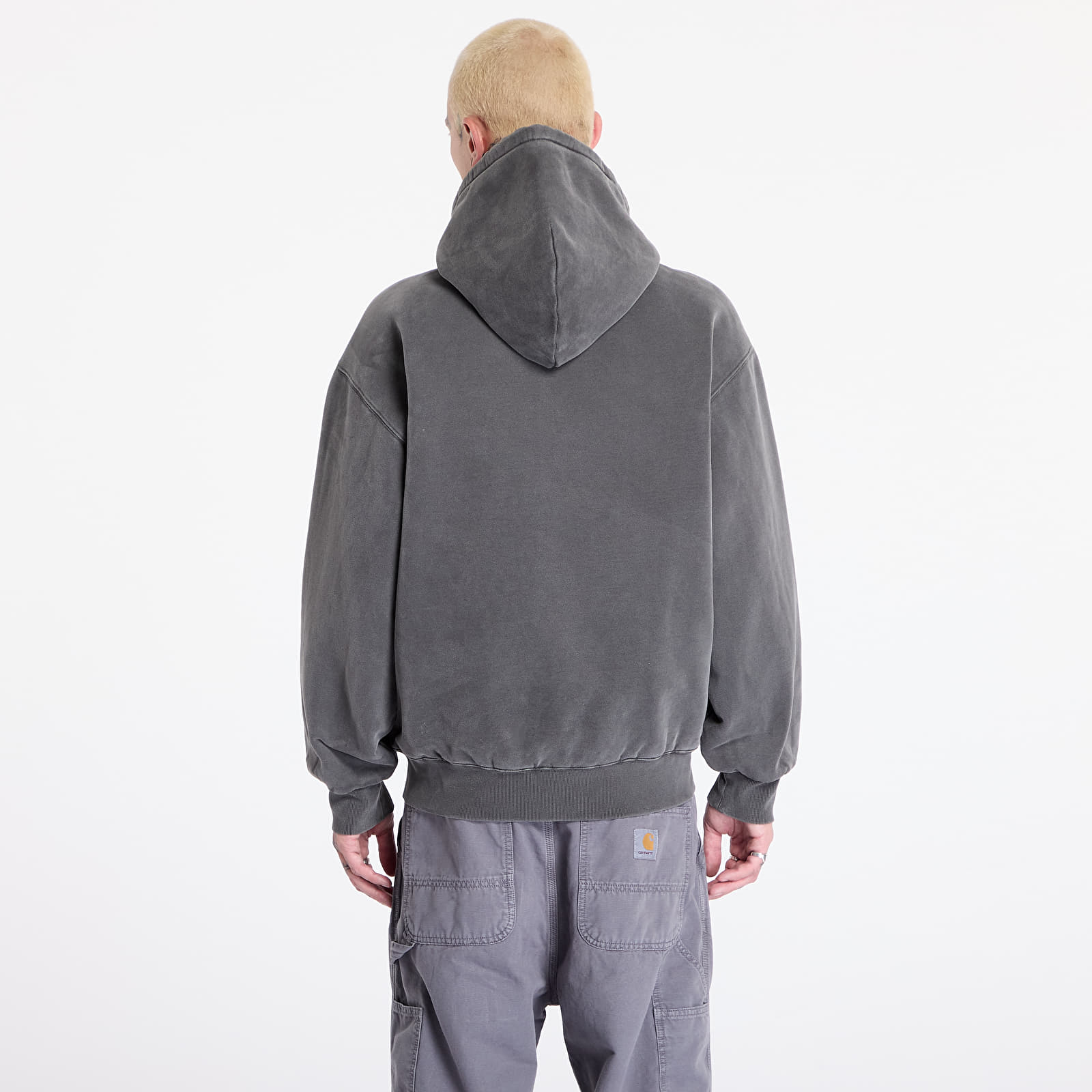 Bluzy Carhartt WIP Hooded Vista Jacket UNISEX Graphite Garment Dyed