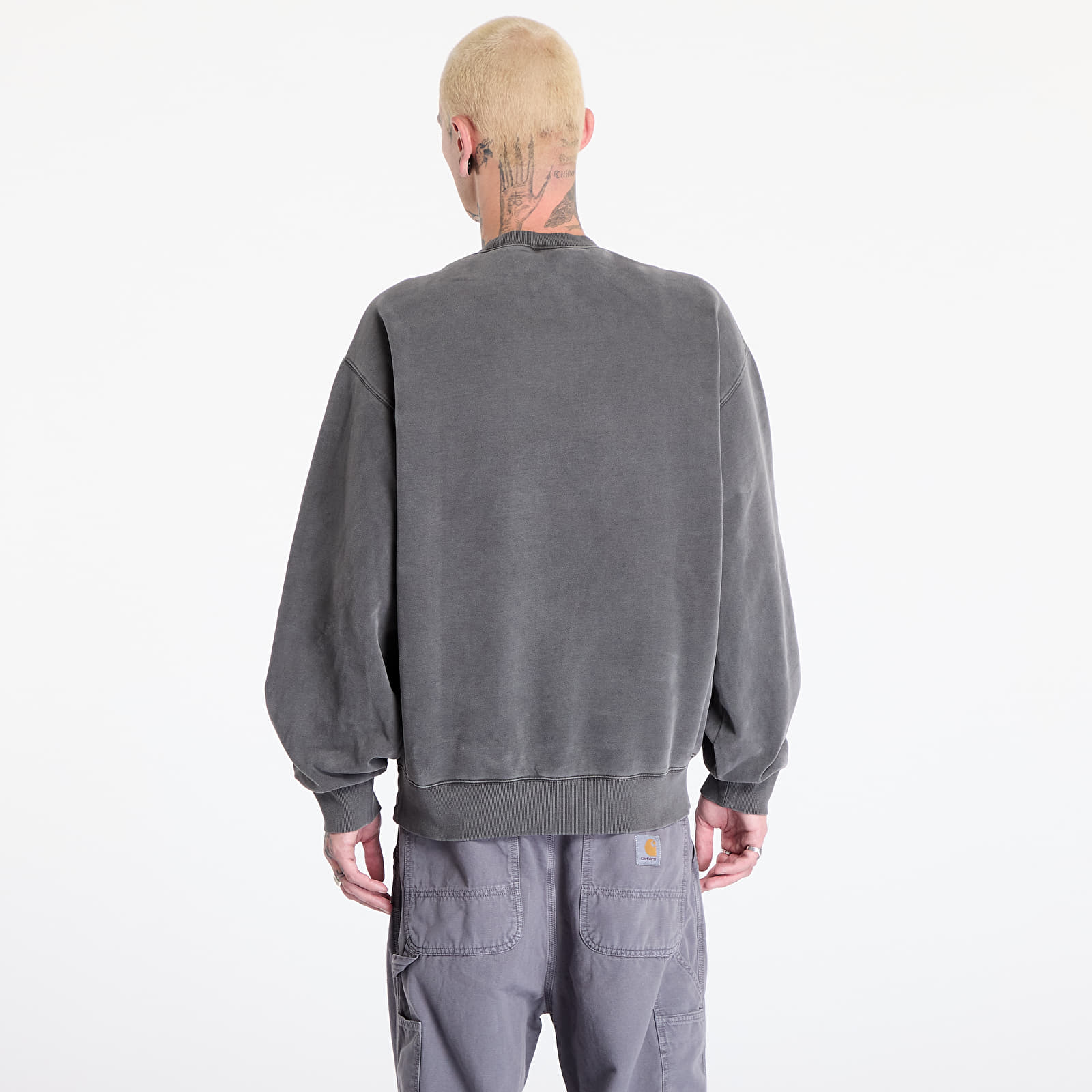 Hoodies and sweatshirts  Carhartt WIP Vista Sweat UNISEX Graphite Garment Dyed