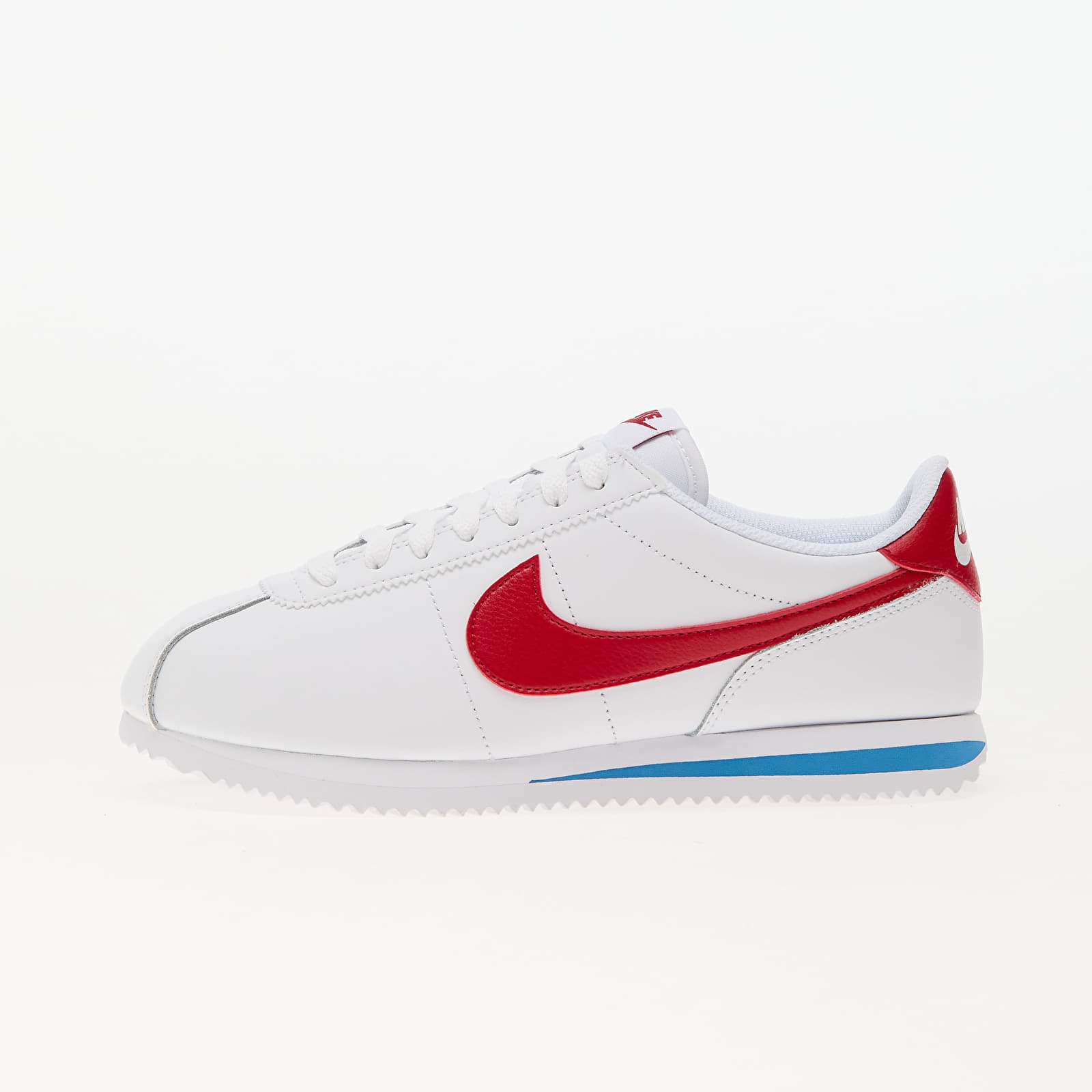 Naiste tossud ja kingad Nike W Cortez Leather White/ Varsity Red-Varsity Blue