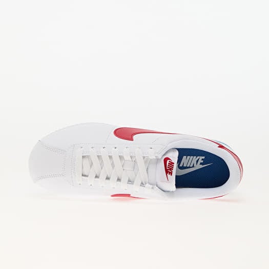 Women s sneakers and shoes Nike W Cortez Leather White Varsity Red Varsity Blue Queens