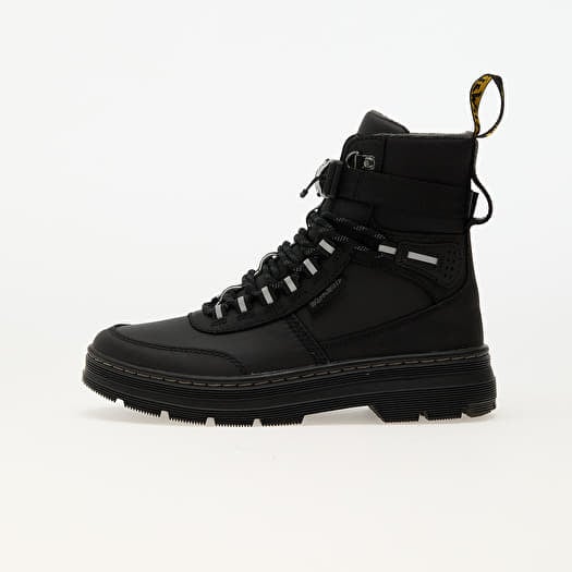 Dr. Martens Combs Tech Wx Black Coated RipStop Nylon/ Poly Ripstop/ Republic Wp/ Ajax