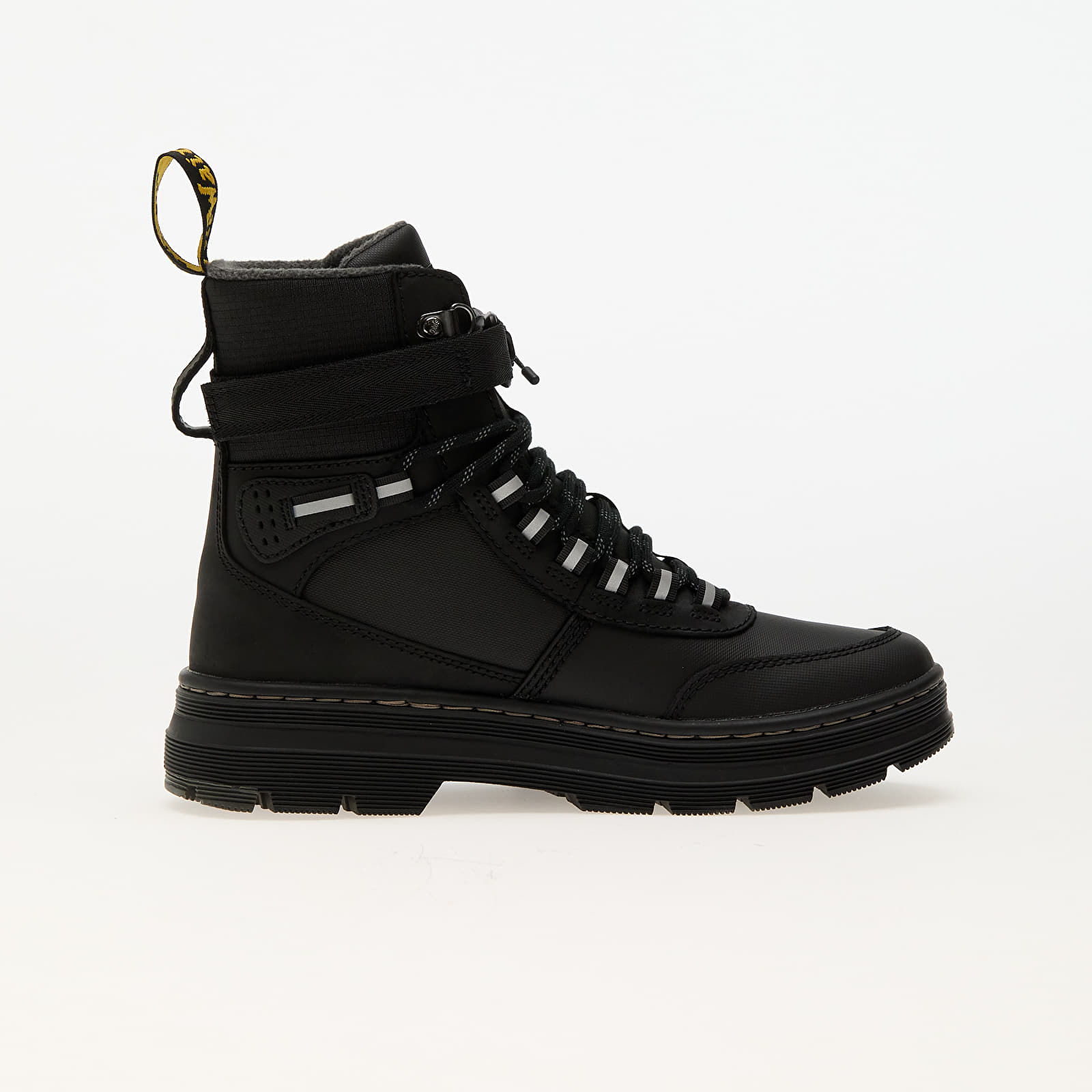 Schuhe Dr. Martens Combs Tech Wx Black Coated RipStop Nylon/ Poly Ripstop/ Republic Wp/ Ajax