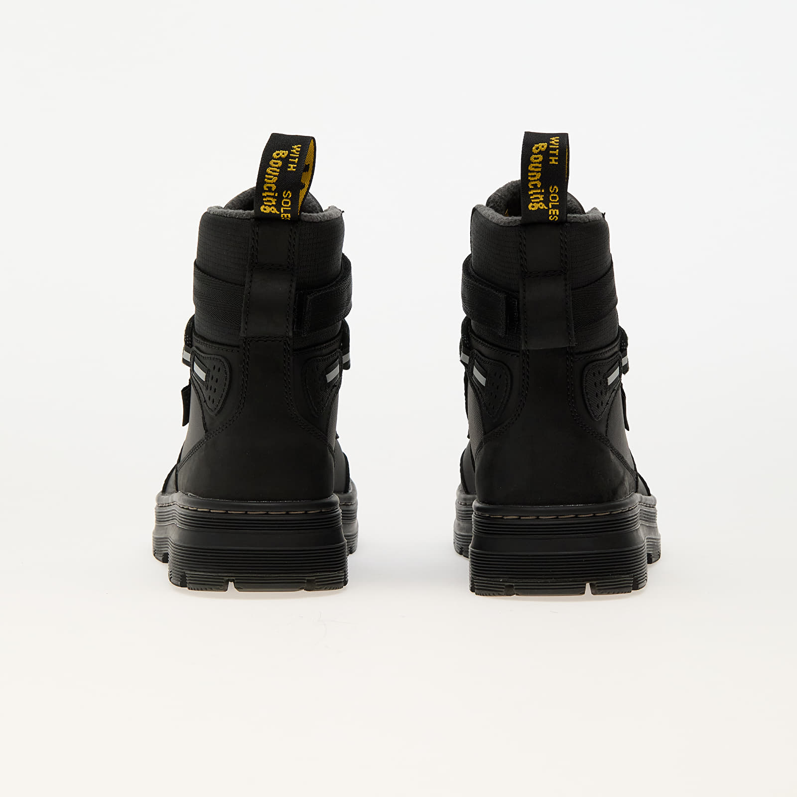 Schuhe Dr. Martens Combs Tech Wx Black Coated RipStop Nylon/ Poly Ripstop/ Republic Wp/ Ajax