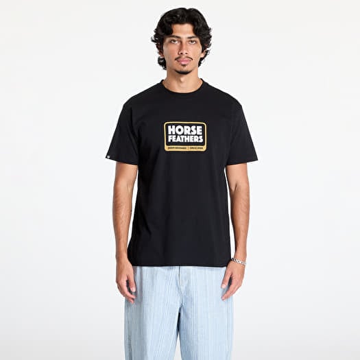 T-krekls Horsefeathers Millennium T-Shirt Black