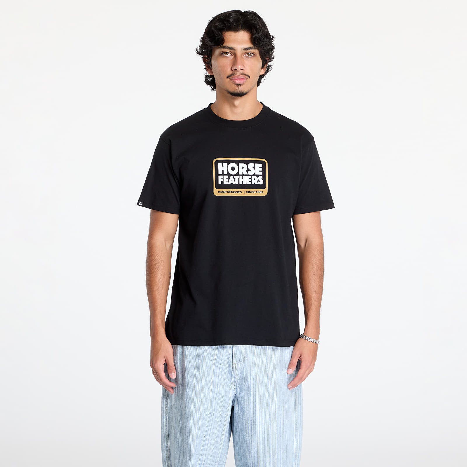 Men's T-shirts Horsefeathers Millennium T-Shirt Black