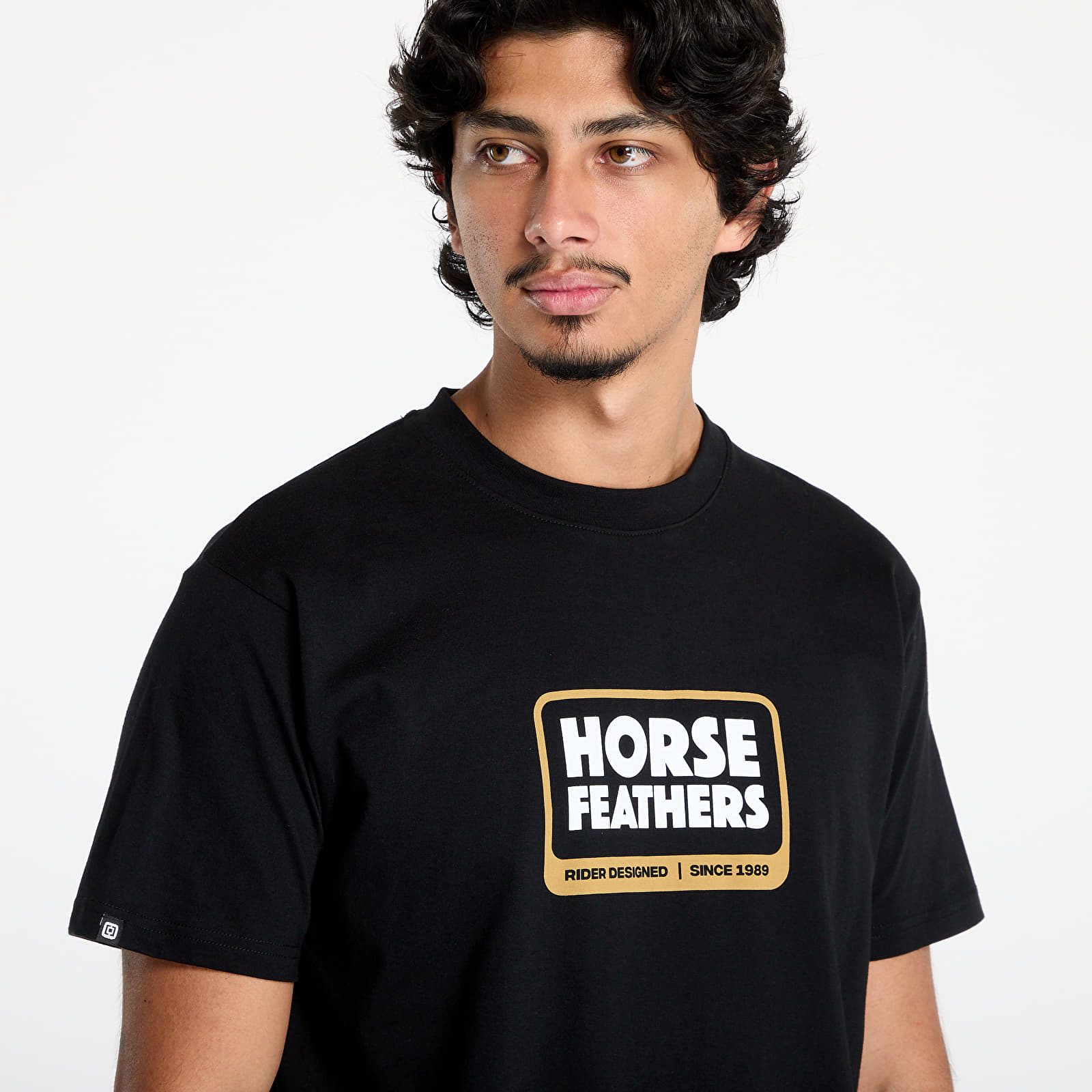 Men's T-shirts Horsefeathers Millennium T-Shirt Black
