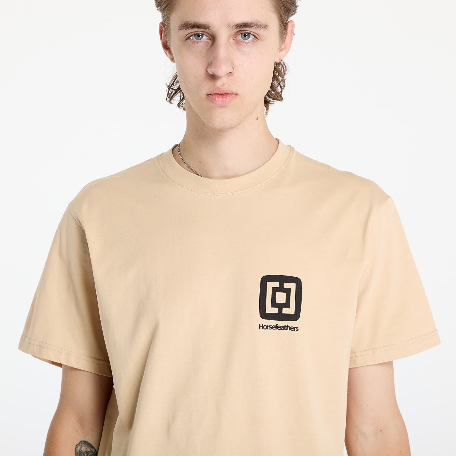 Men's T-shirts Horsefeathers Mini Logo T-Shirt Mojave