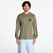 Horsefeathers Tall Typo Long Sleeve T-Shirt Burnt Olive