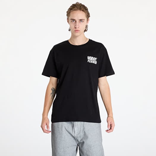 T-shirt Horsefeathers Distort T-Shirt Black