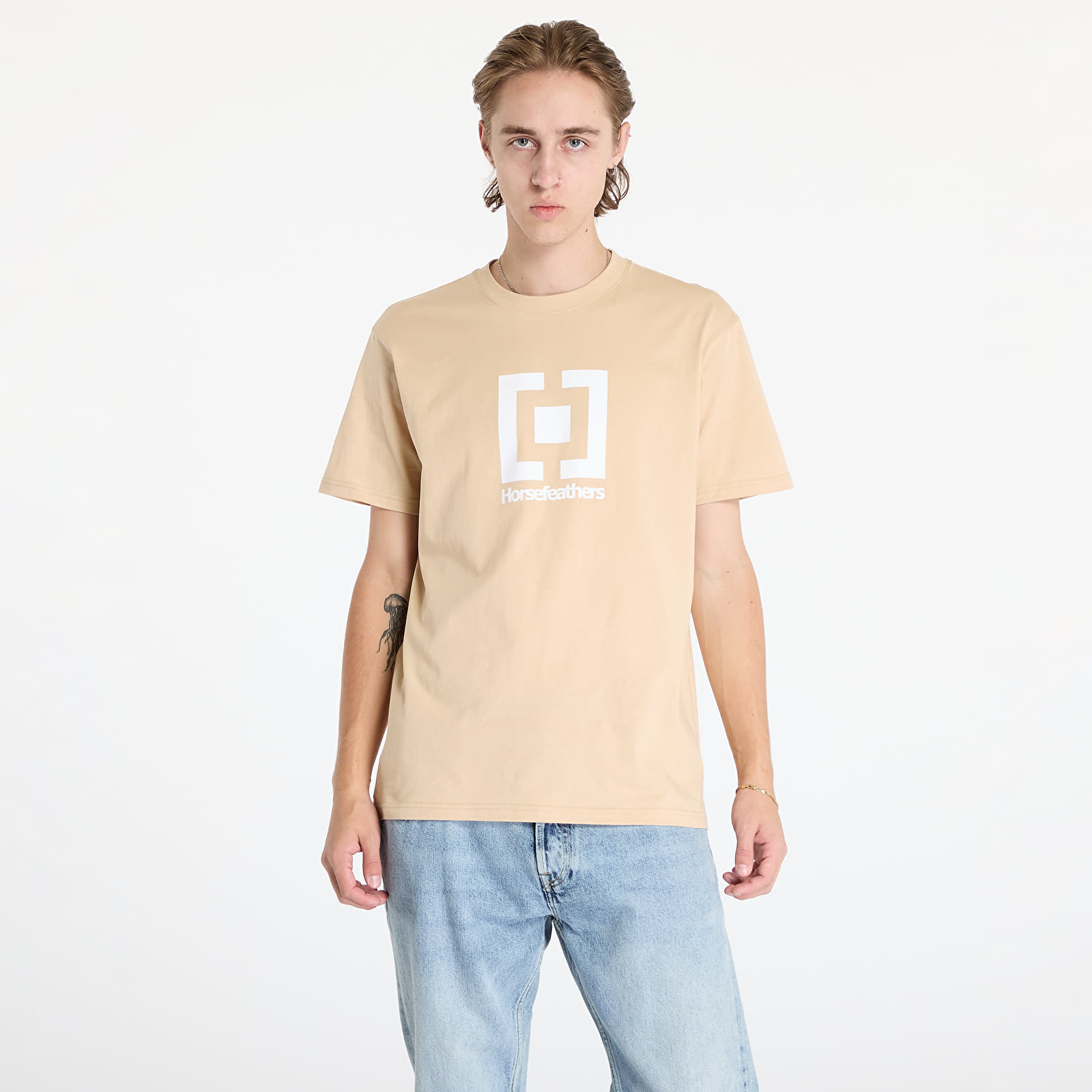 T-shirts för män Horsefeathers Base T-Shirt Mojave