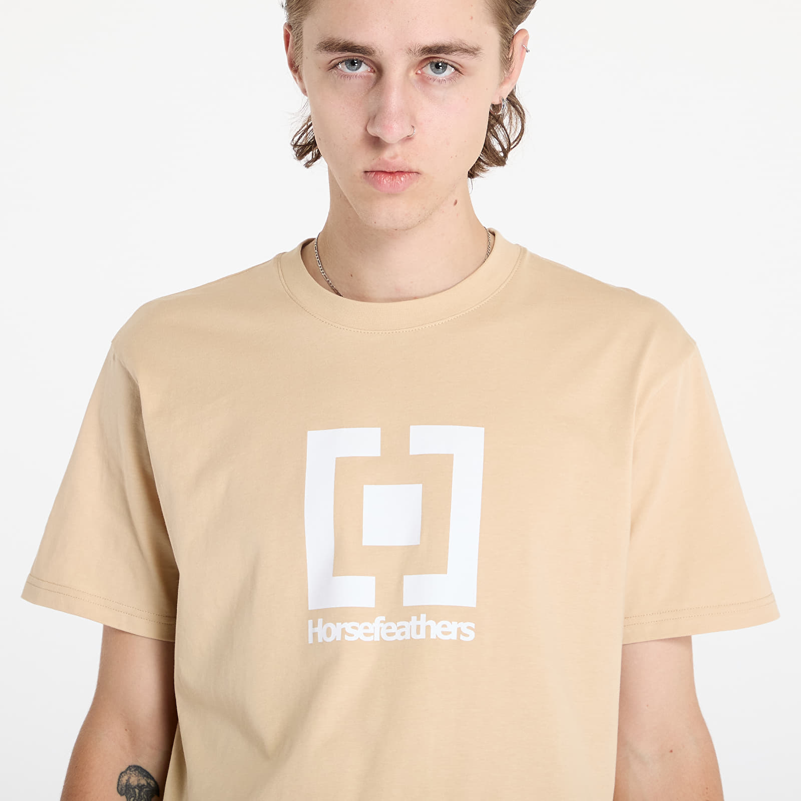T-shirts för män Horsefeathers Base T-Shirt Mojave