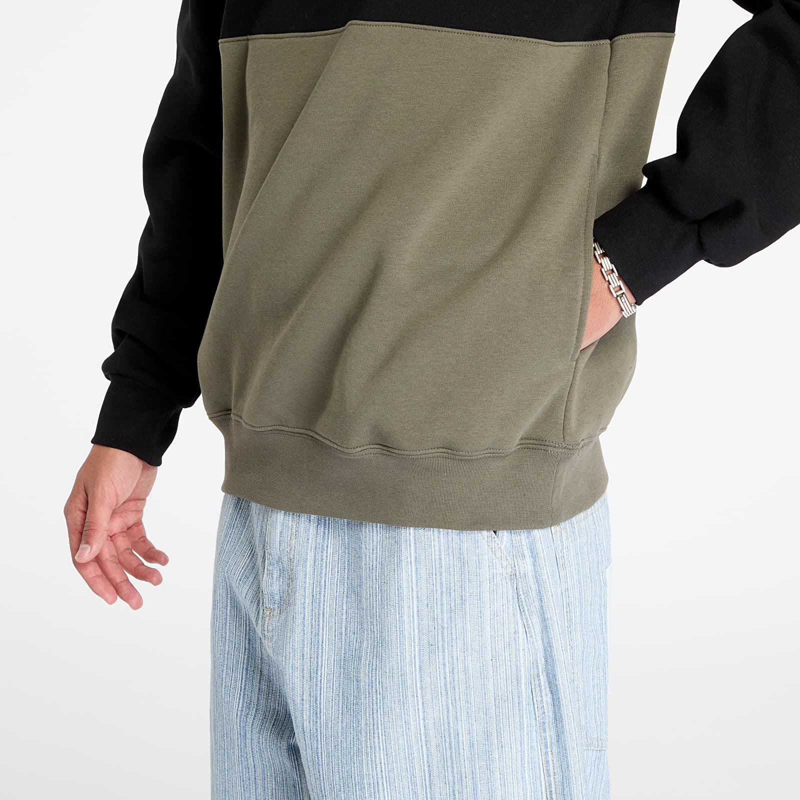 Meeste kampsunid Horsefeathers Fulton Sweatshirt Burnt Olive