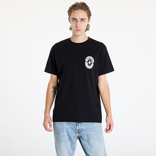 T-krekls Horsefeathers Powder Badge II T-Shirt Black