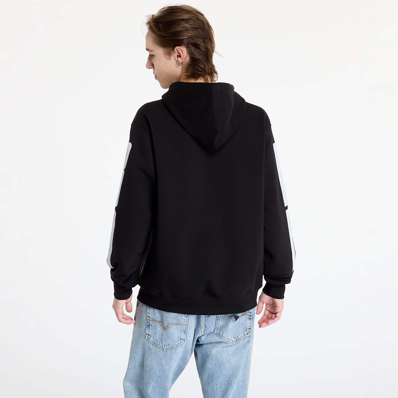 Sweatshirts til mænd Horsefeathers Tall Typo Sweatshirt Black