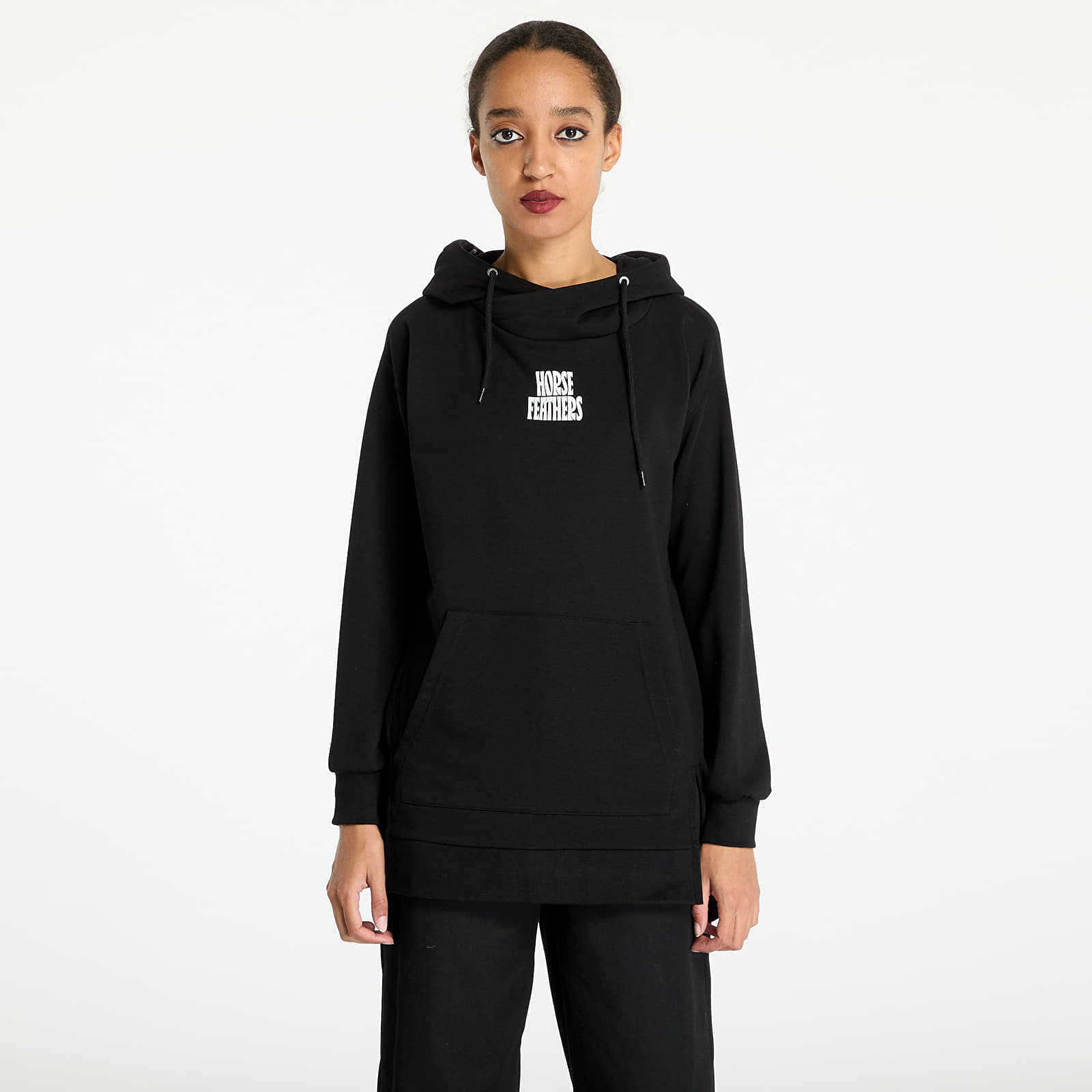 Pulóver Horsefeathers Deneb Sweatshirt Black S akciós termékkép 1