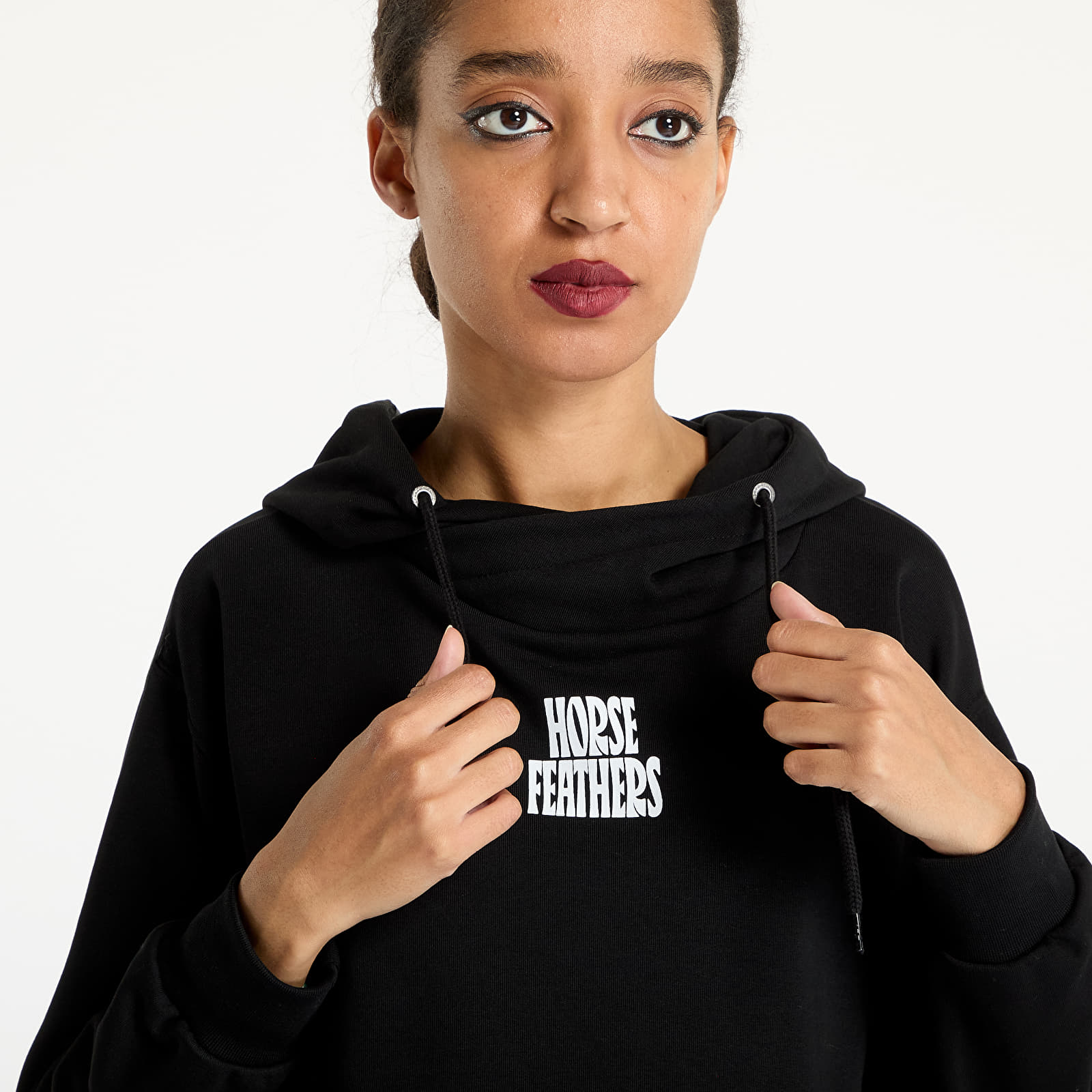 Sweatshirts til kvinder Horsefeathers Deneb Sweatshirt Black