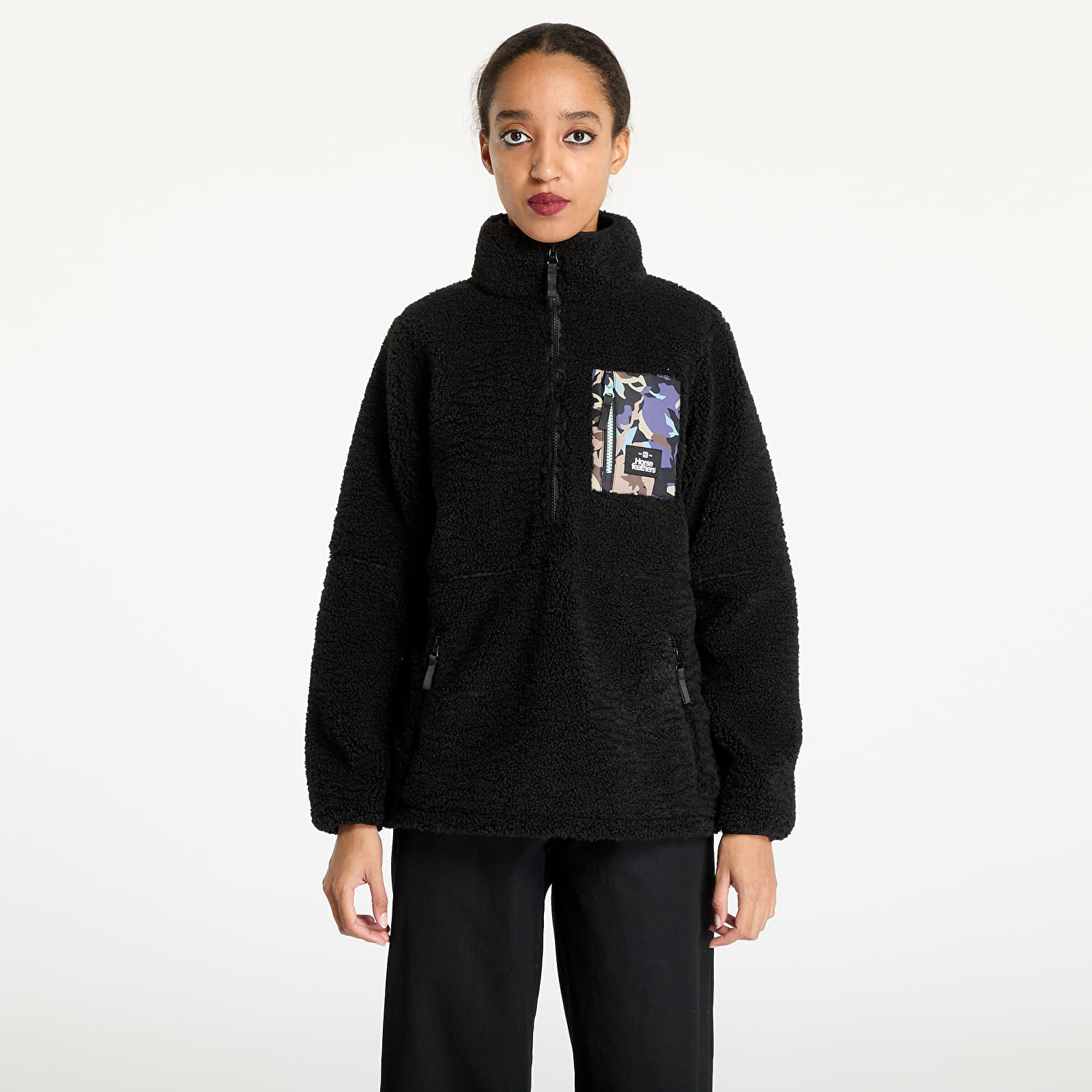 Naiste kampsunid Horsefeathers Elvira Sweatshirt Black