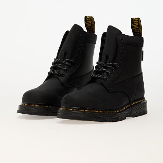 Men s sneakers and shoes Dr. Martens 1460 Trinity Black Connection Wp Black Coated Nylon Queens