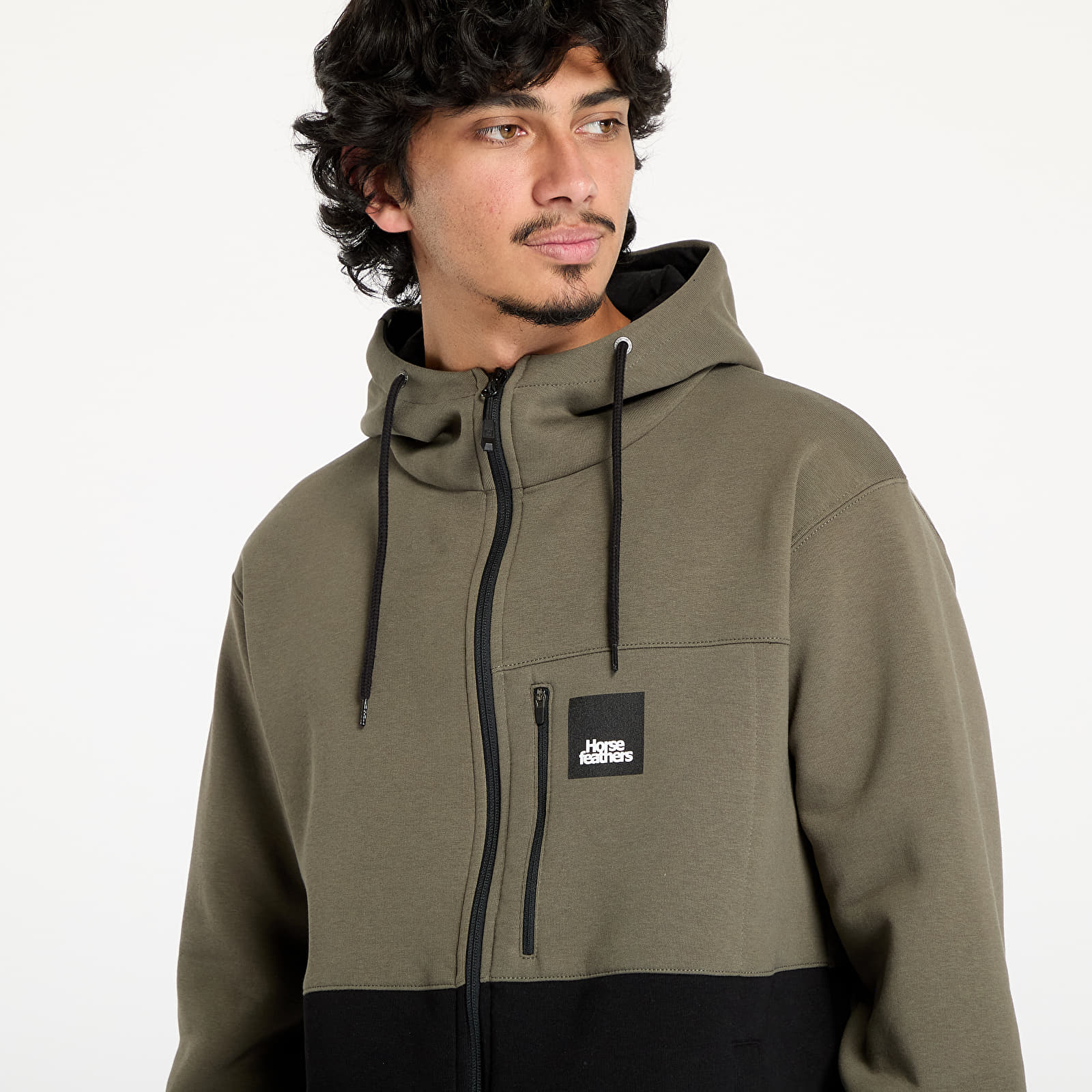 Meeste kampsunid Horsefeathers Vick Sweatshirt Burnt Olive