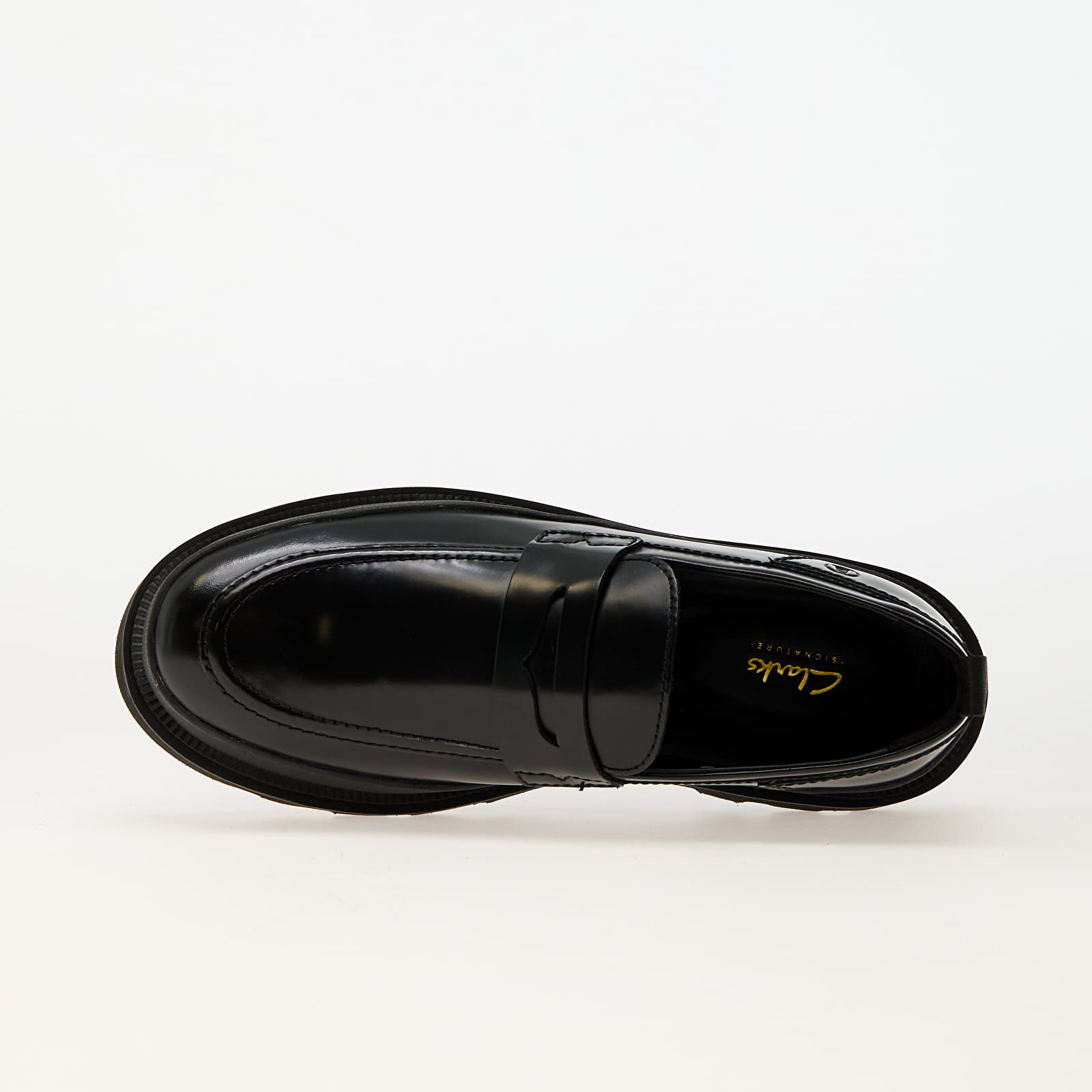 Schoenen Clarks Badell Easy Black HiShine Lea