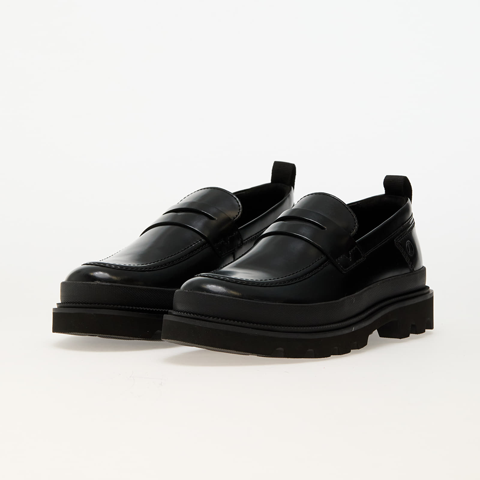 Schoenen Clarks Badell Easy Black HiShine Lea