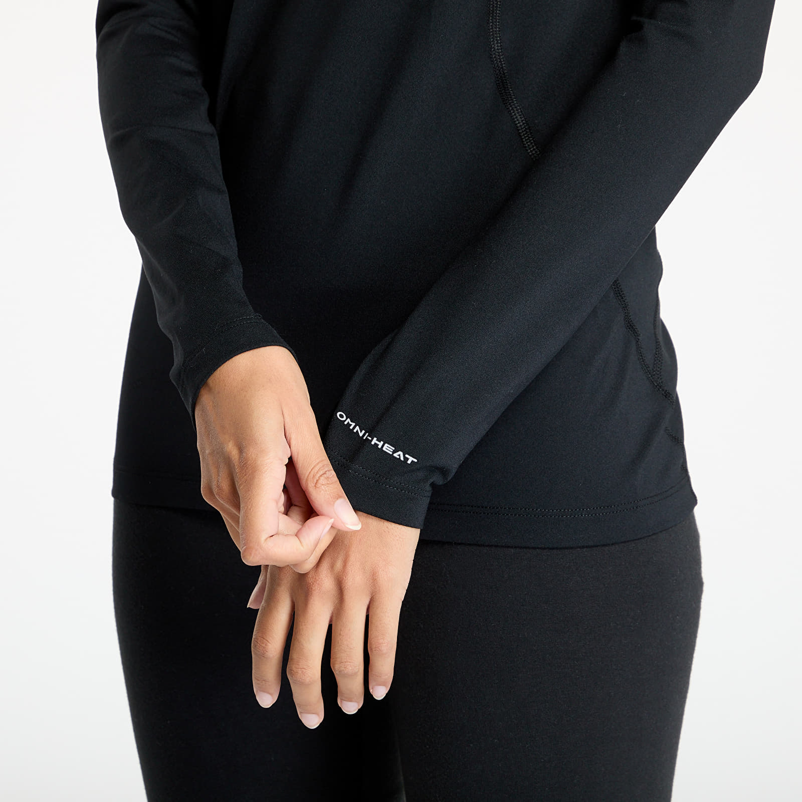 Camisetas de mujer Columbia Midweight Stretch Long Sleeve Top Black