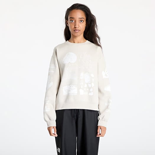 Sweatshirt Nike ACG "Tuff Fleece" Women's Therma-FIT Repel Crew-Neck Sweatshirt Lt Orewood Brn/ Summit White