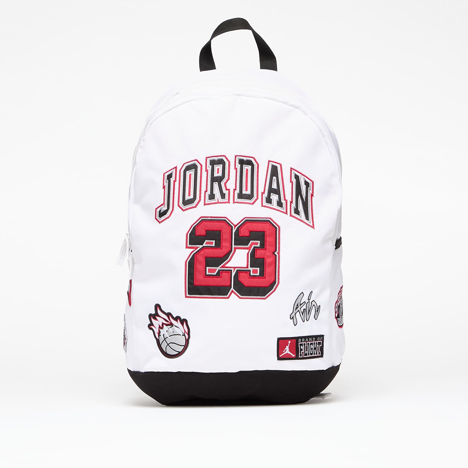 Meeste seljakotid Jordan Backpack White/ Gym Red