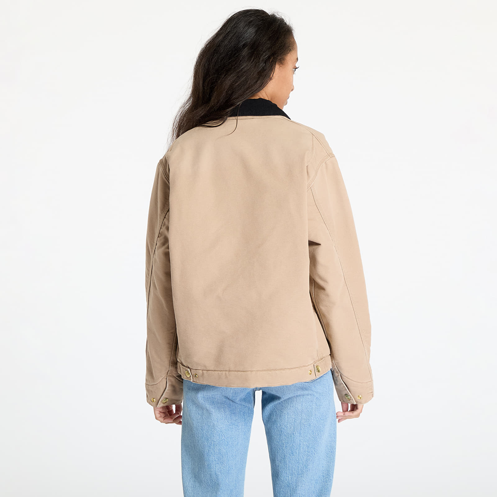 Chaquetas Carhartt WIP OG Detroit Jacket UNISEX Peanut/ Black Aged Canvas
