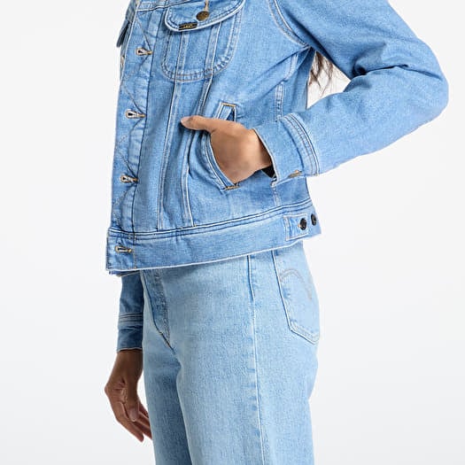 Jassen Lee Sherpa Rider Jacket Blue Voyage Queens