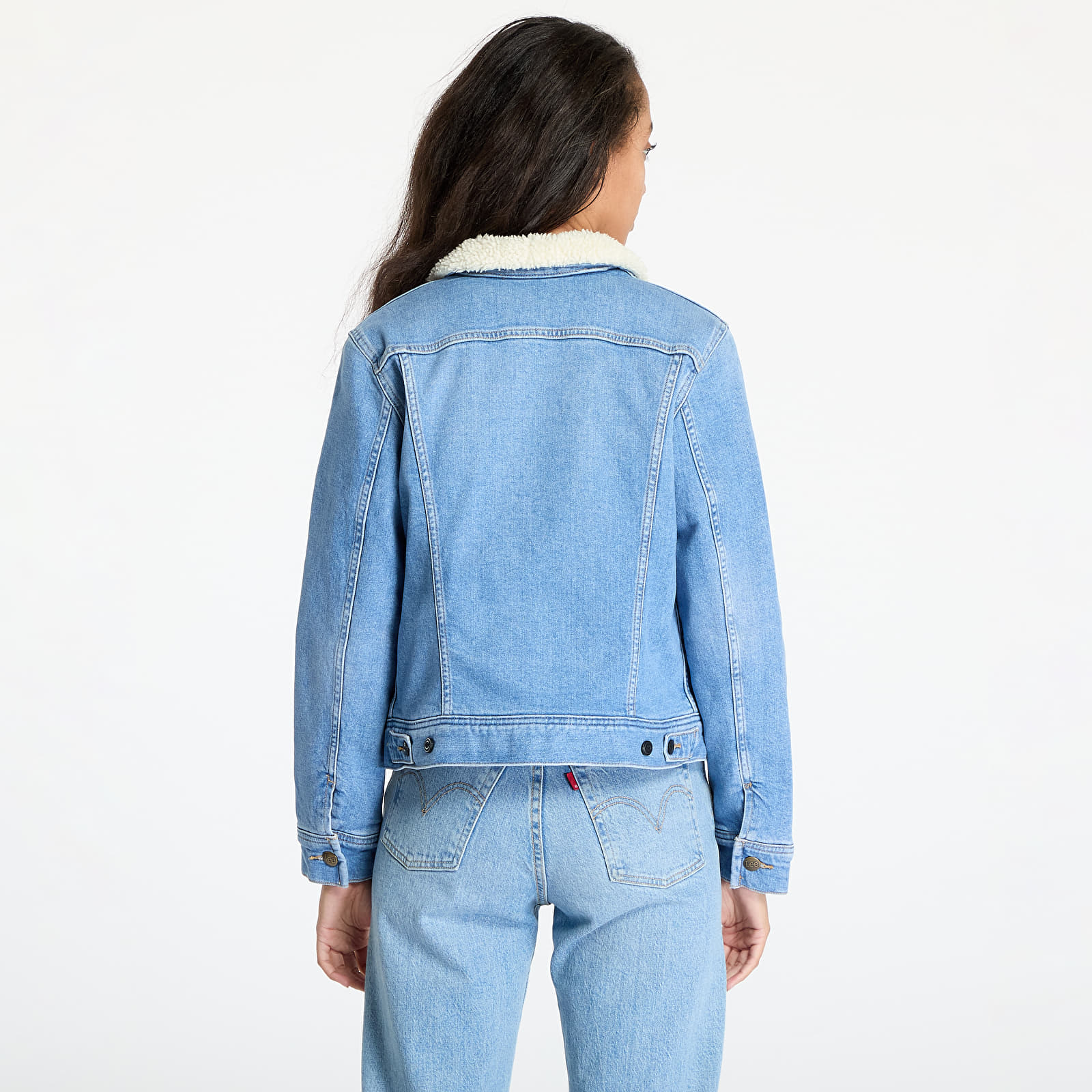 Jacken Lee Sherpa Rider Jacket Blue Voyage