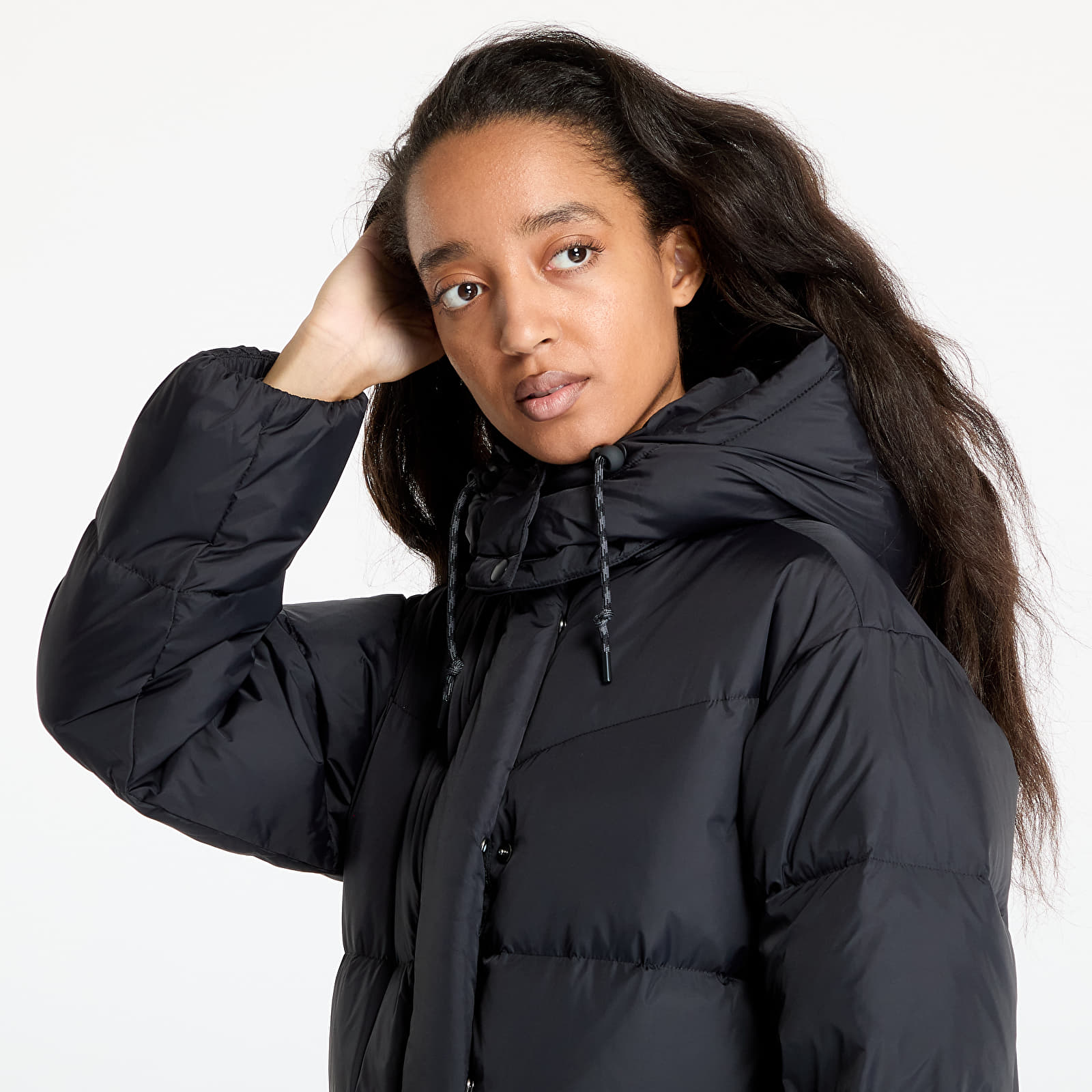 Jackets Levi's® Western Long Bubble Puffer Black