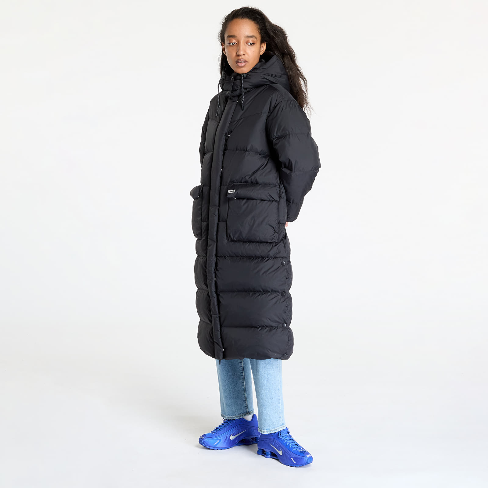 Jackets Levi's® Western Long Bubble Puffer Black