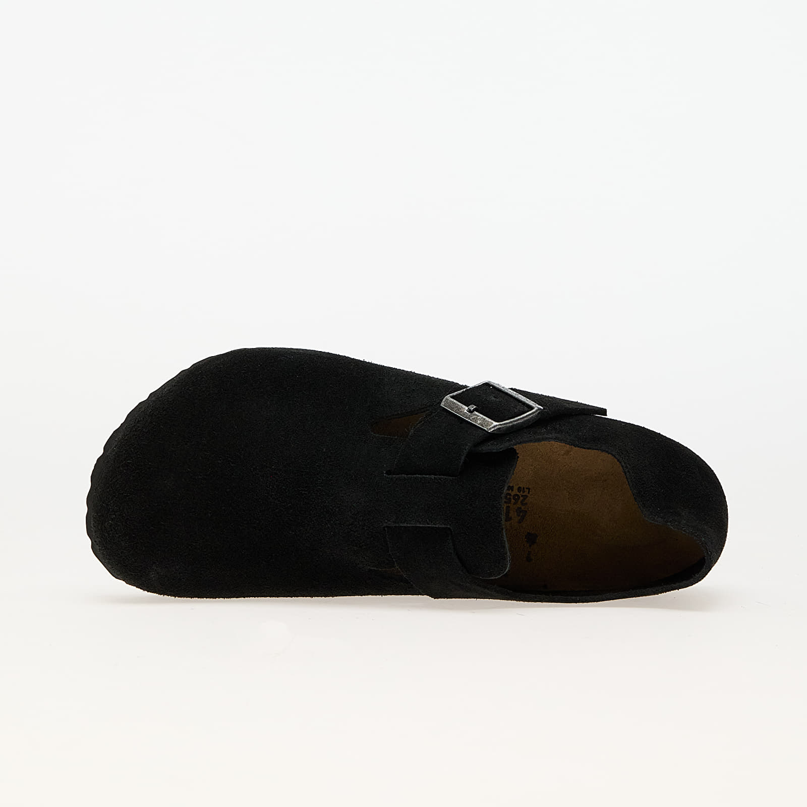 Meeste tossud ja kingad Birkenstock London Suede Leather Black