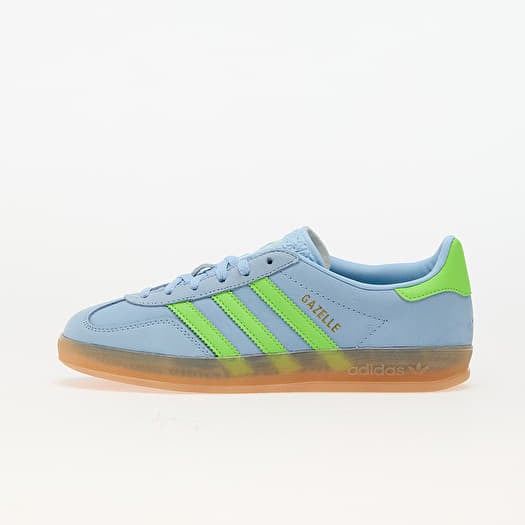 adidas Gazelle Indoor W Clear Sky/ Solar Green/ Gum