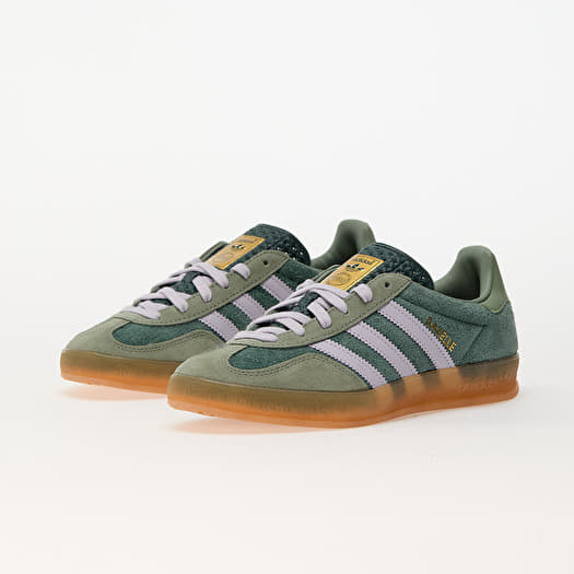 adidas Gazelle Indoor Mineral Green/ Silver Dawn/ Silver Green | Queens