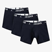 Jordan Flight Cotton Core 3-Pack Boxer Brief Black