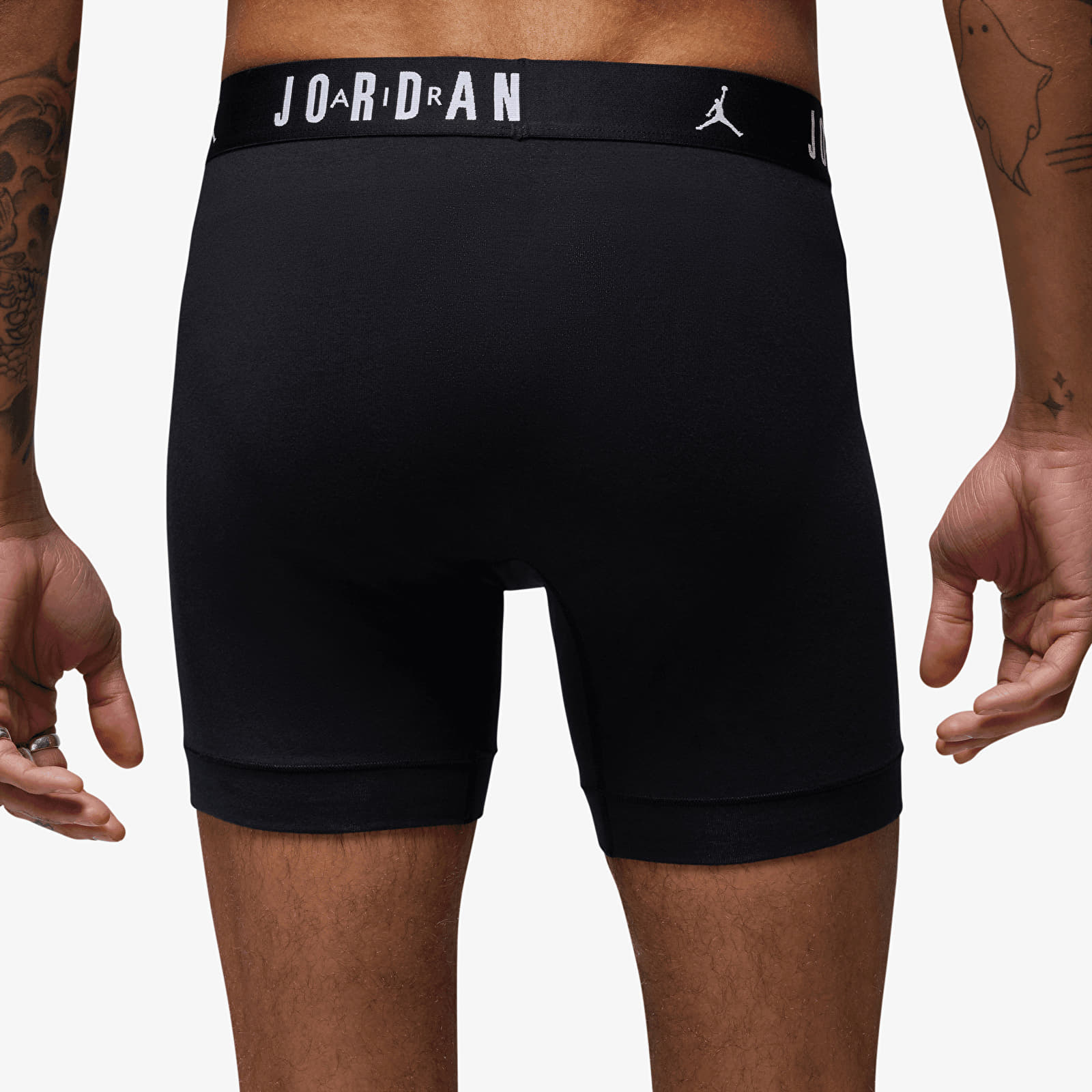 Boxershorts Jordan Flight Cotton Core 3-Pack Boxer Brief Black