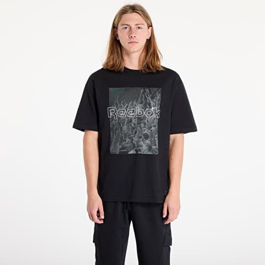 T-shirt Reebok Classics Team Tradition Short Sleeve Tee UNISEX Black