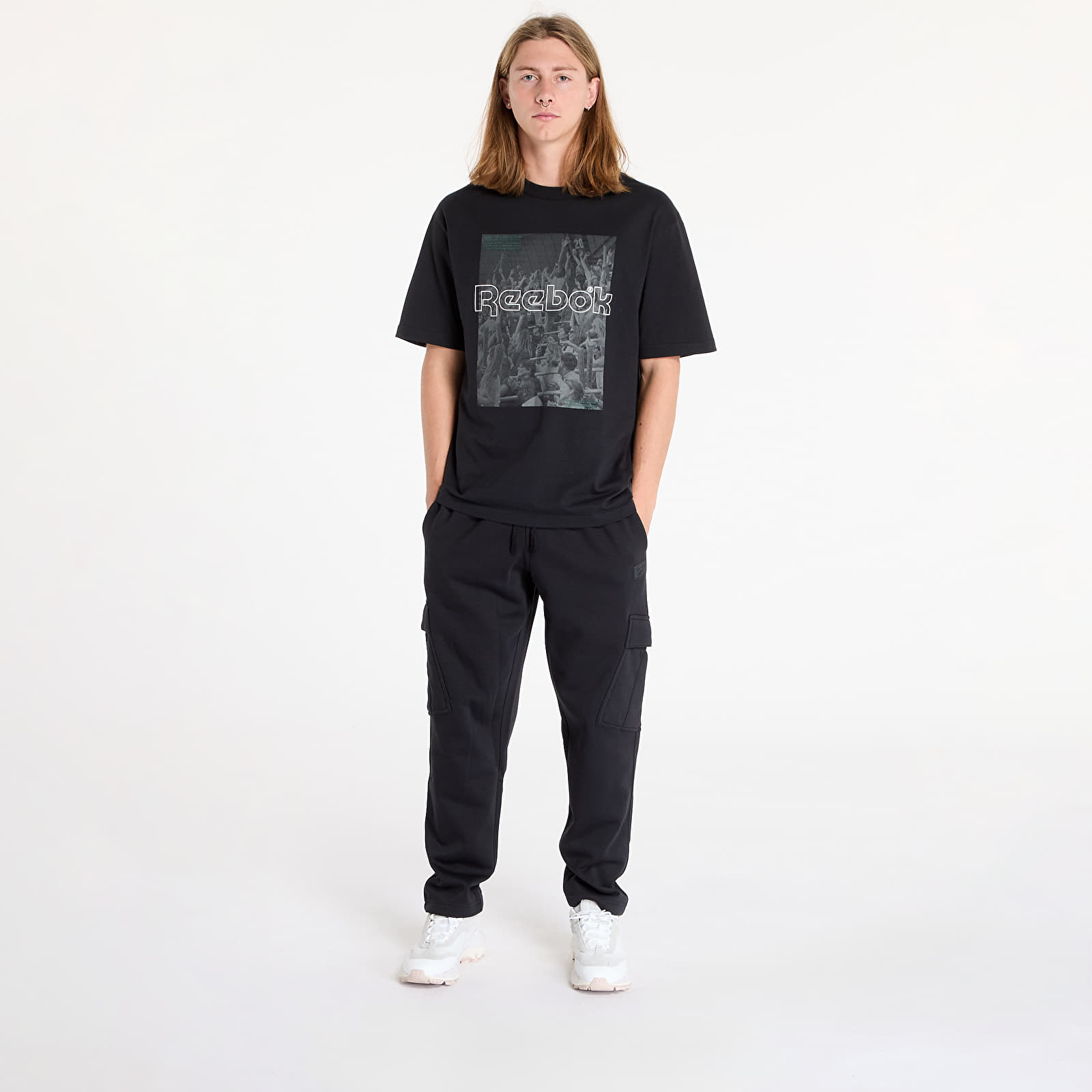 Moške majice Reebok Classics Team Tradition Short Sleeve Tee UNISEX Black