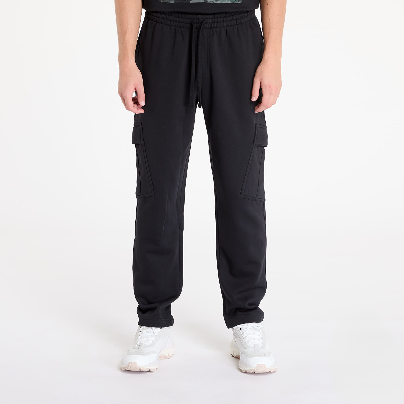 Men's sweatpants Reebok Classics Team Tradition Knit Cargo Pants UNISEX Black