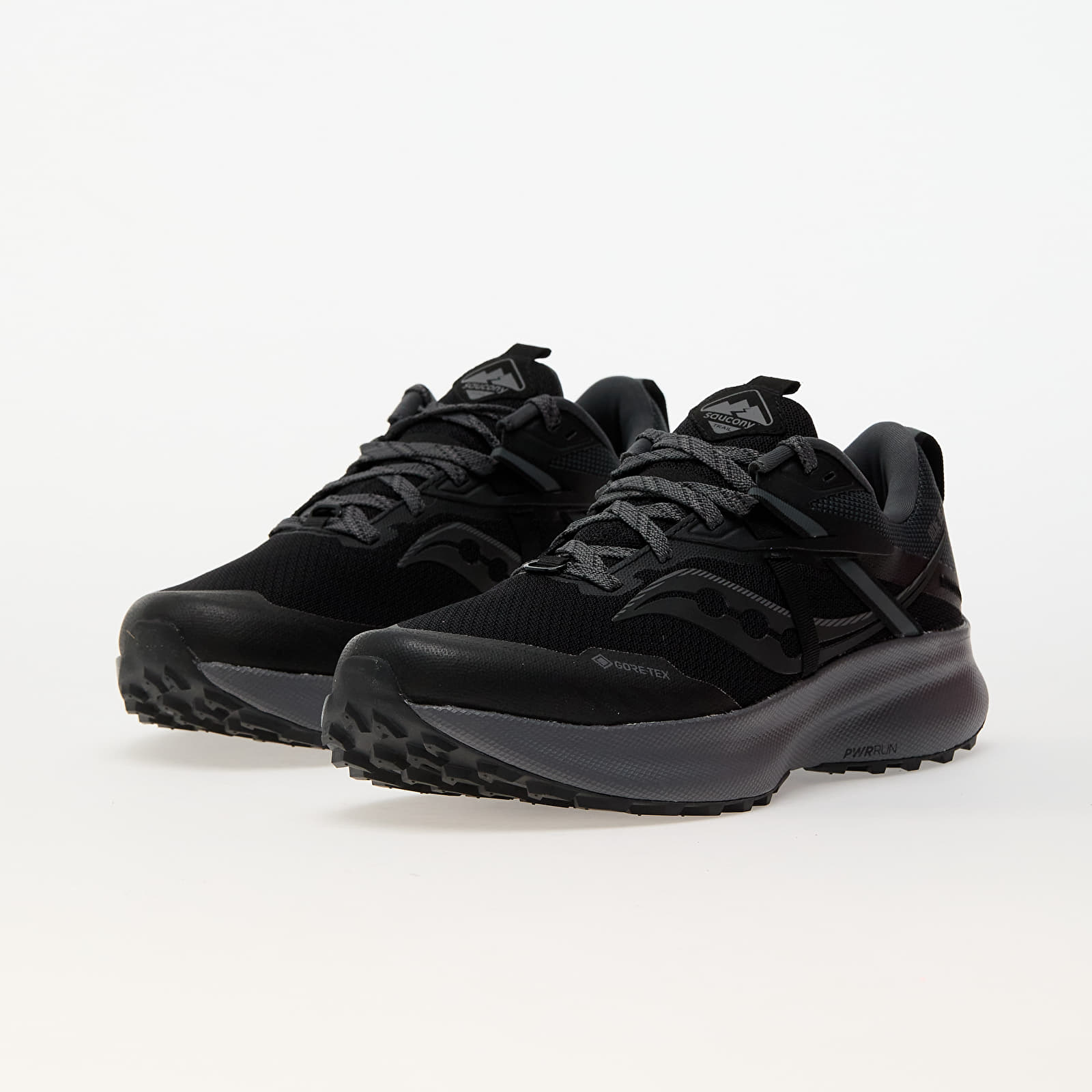 Men's sneakers and shoes Saucony Ride 15 TR GTX Black/ Charcoal