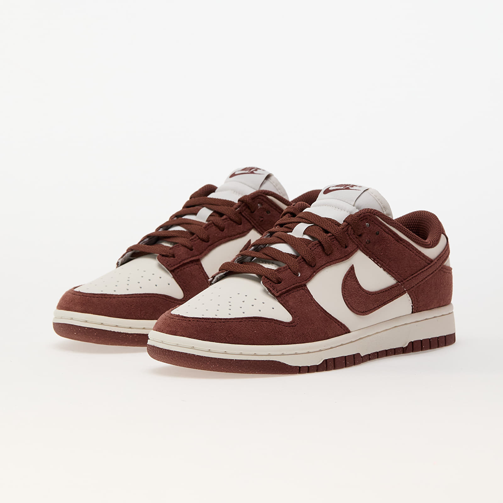 Women's sneakers and shoes Nike W Dunk Low Phantom/ Red Sepia-Sail-White