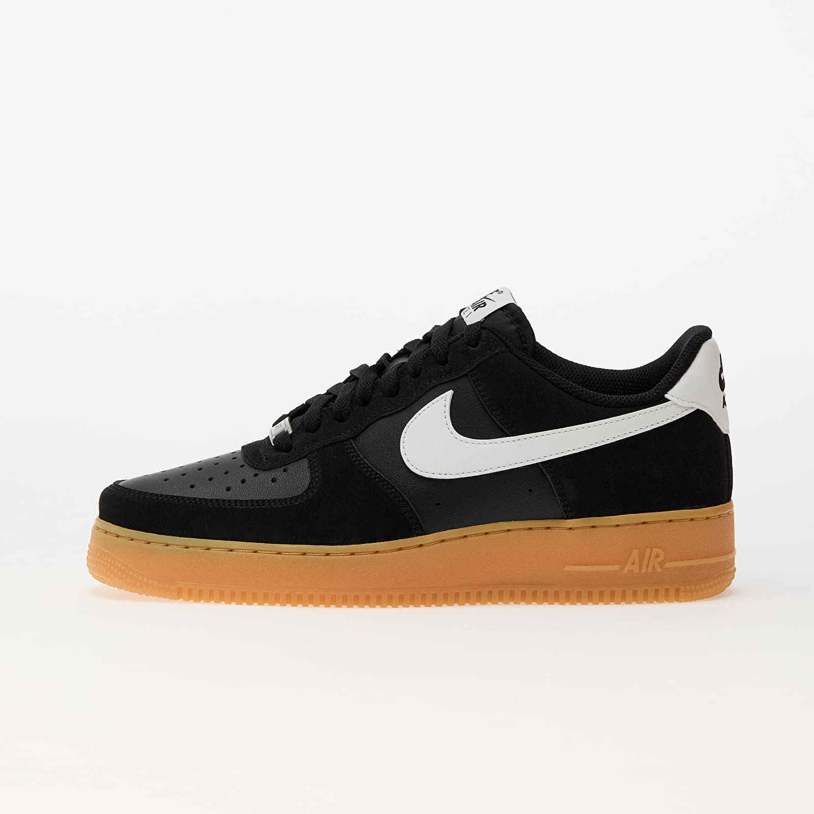 Buty męskie Nike Air Force 1 '07 Lv8 Black/ Summit White-Gum Light Brown